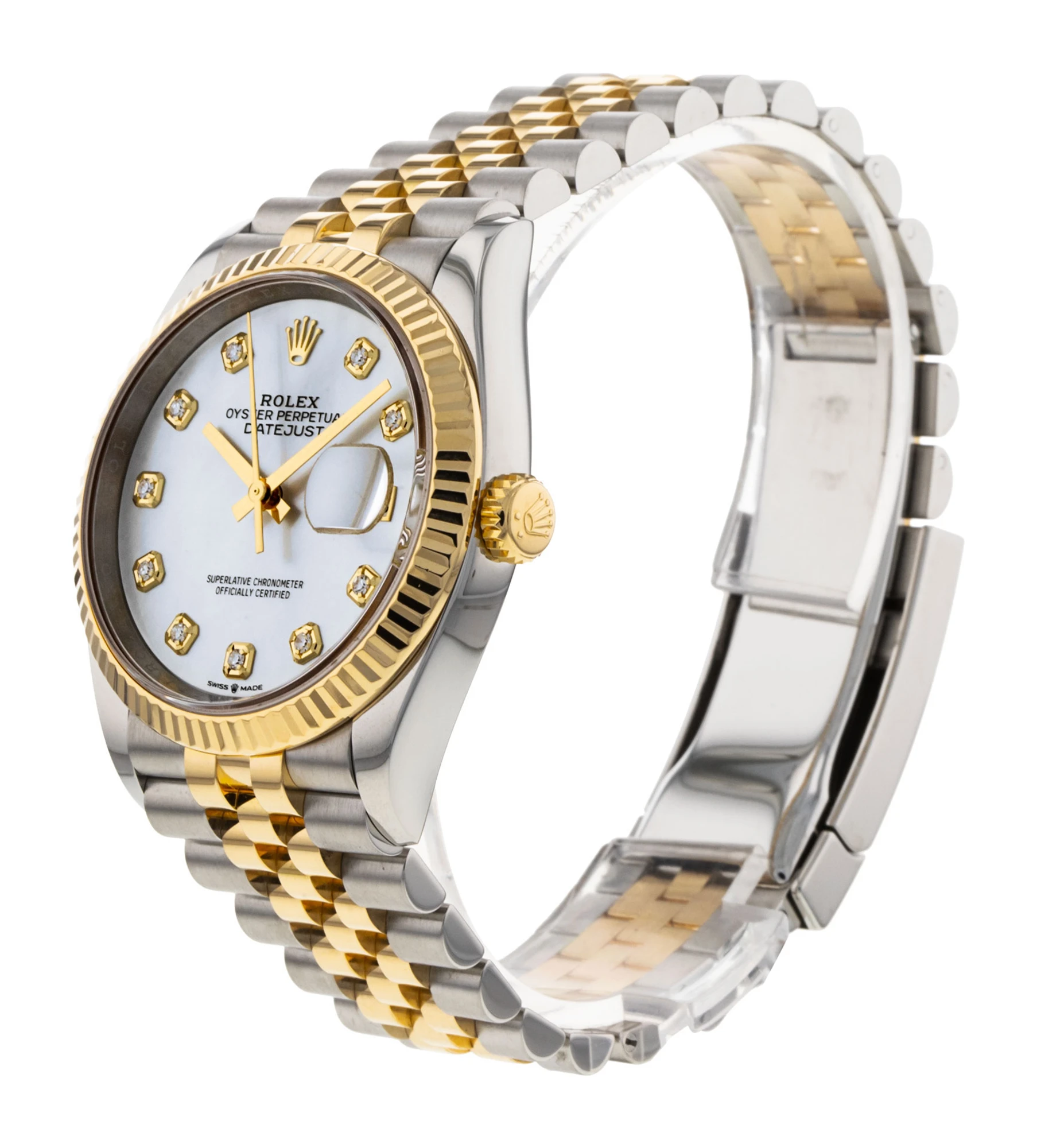 Datejust Two-Tone (White Diamonds) - Image 2