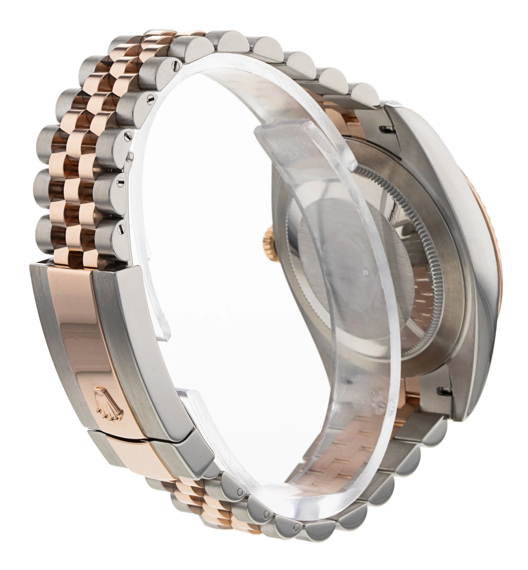 Datejust Two-Tone Rose Gold (White Motif) - Image 3