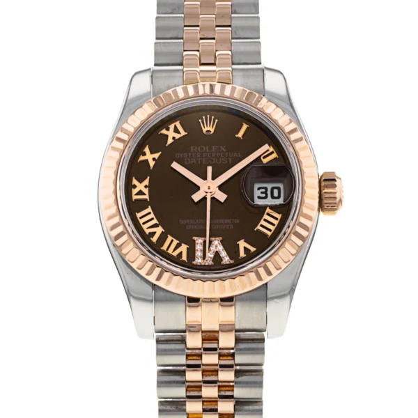 Datejust Lady Two-Tone (Chocolate Roman)