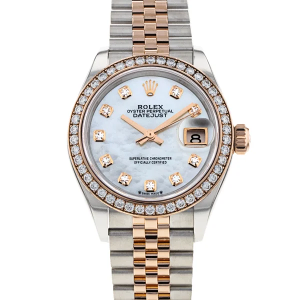 Datejust Lady Two-Tone Diamond Bezel (Mother of Pearl Diamonds)