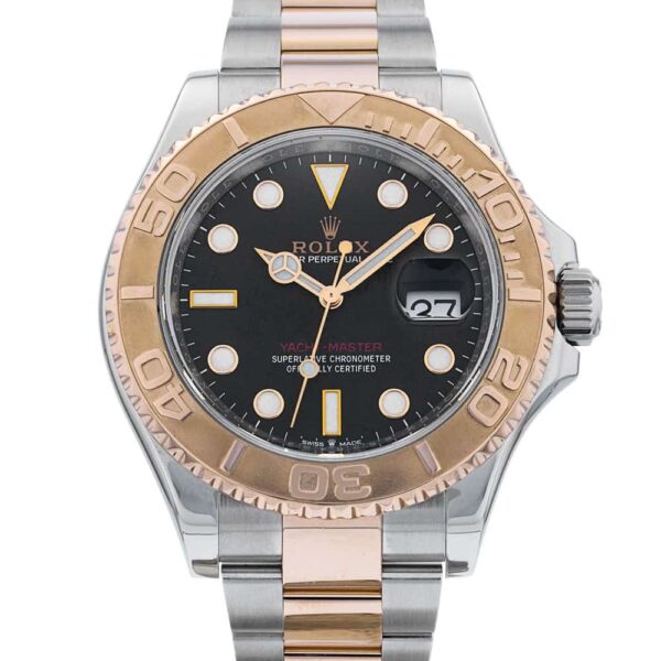 Yacht Master Rose Gold Two-Tone (Black)