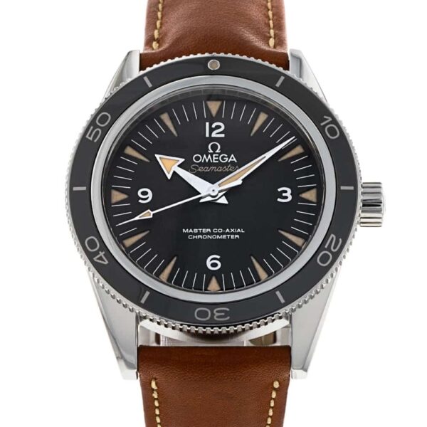 Seamaster 300 Brown Leather Strap